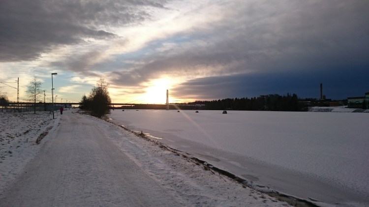 Umea Sonnenuntergang 2