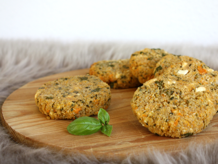 Quinoa-Feta-Laibchen
