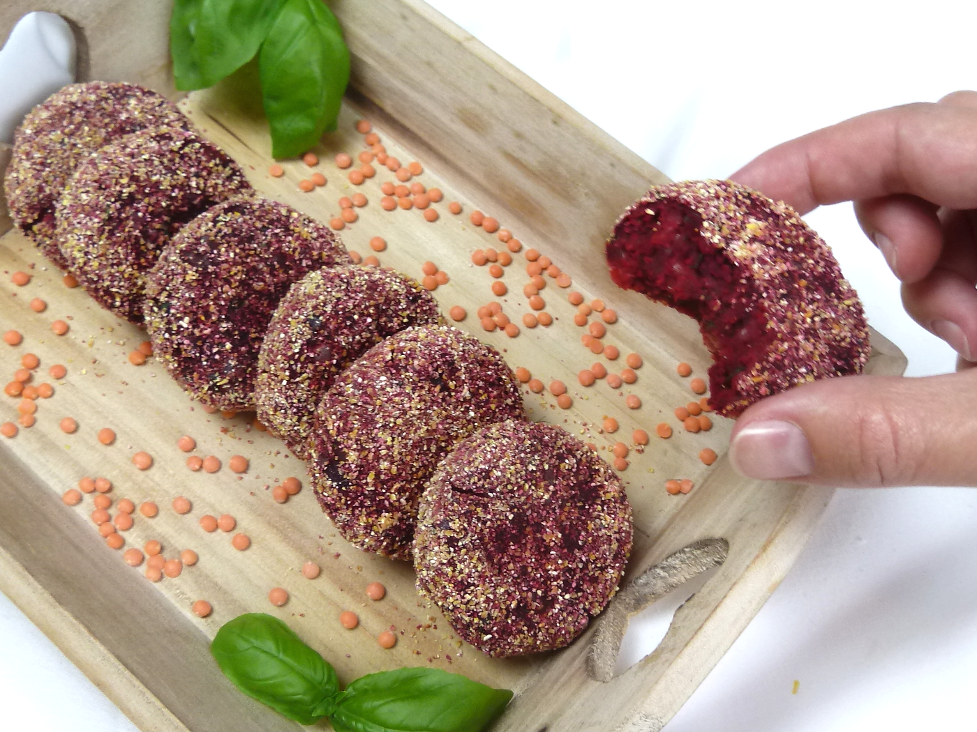 Rote-Rüben-Laibchen