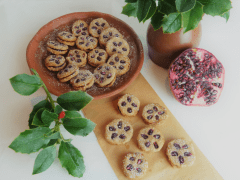 Buchweizenkekse-mit-Granatapfelkernen