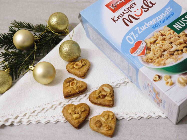 Knusperli-Nuss-Mürbteig-Weihnachtskekse